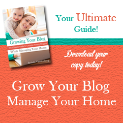 Growing Your Blog While Managing Your Home