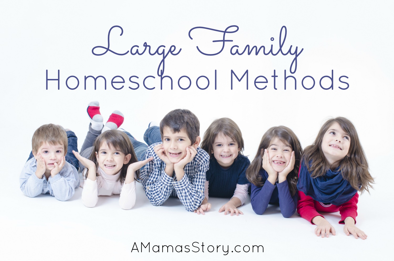 3 Methods for Homeschooling the Large Family