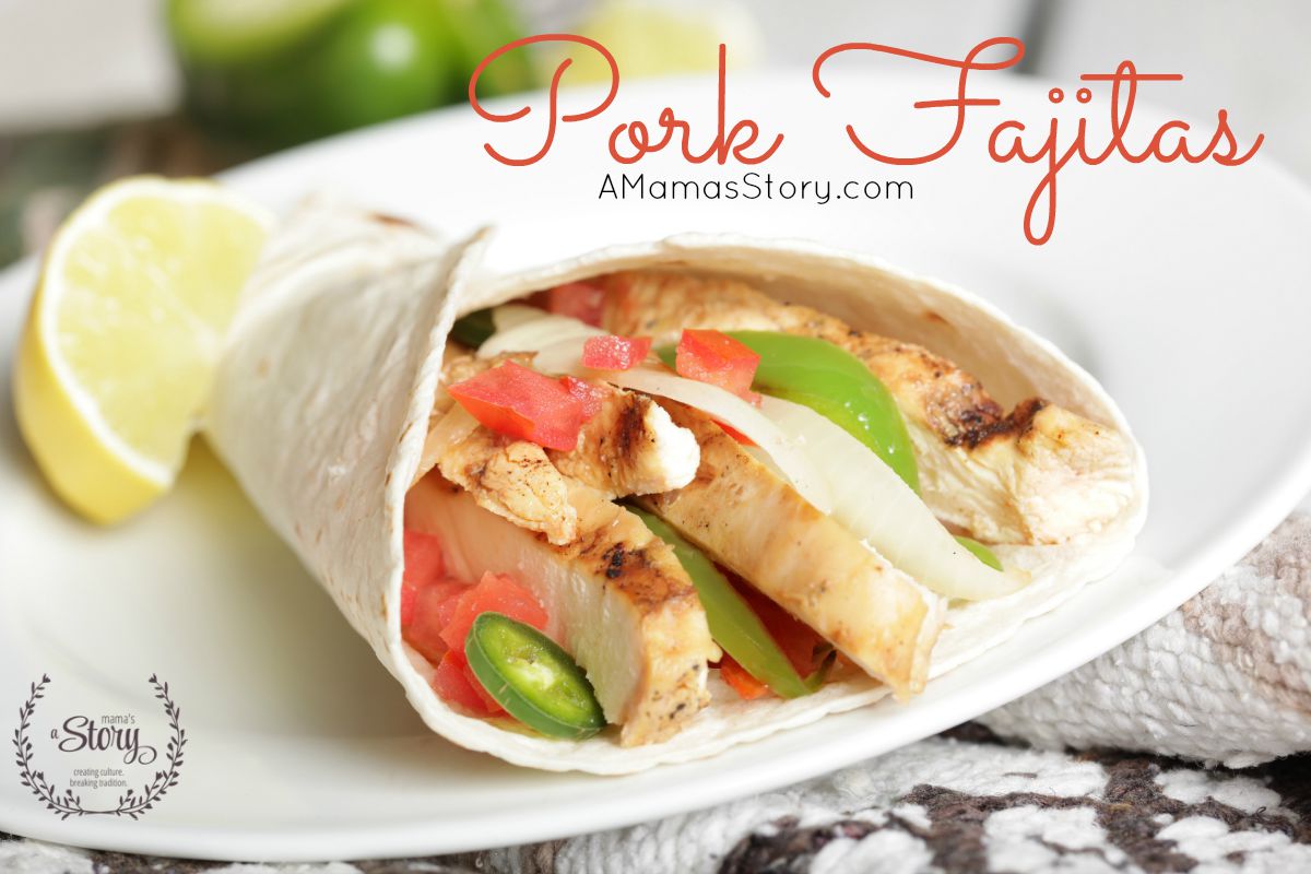 Pork: Be Inspired {And a Fajita Recipe}