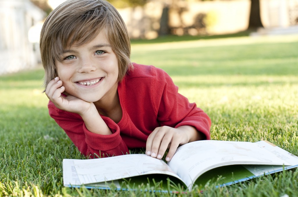 boy reading
