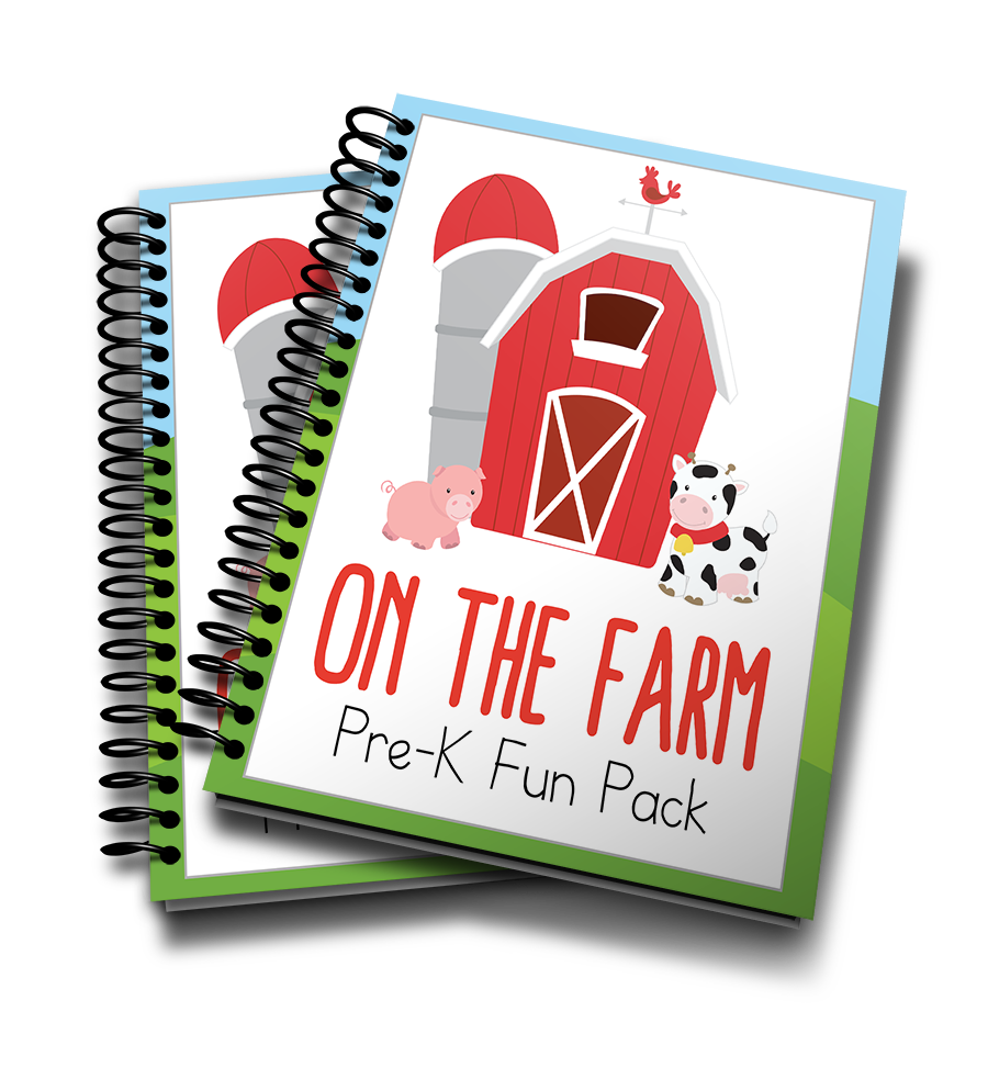On the Farm Preschool Activity Pack (August Freebie)