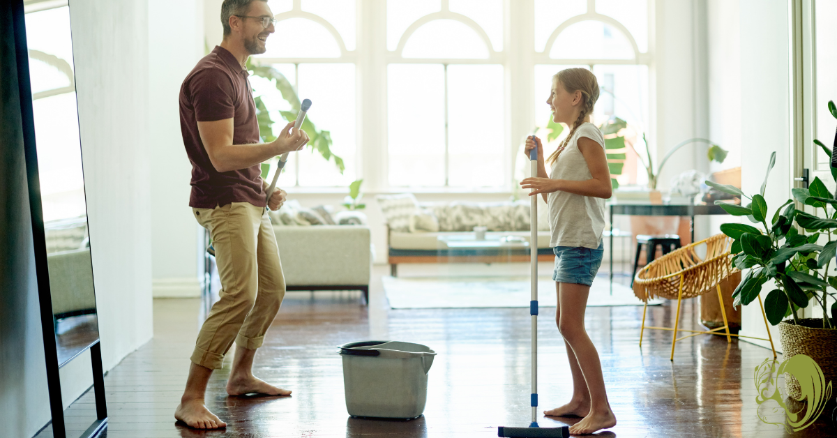 My Top 3 Large-Family Spring Cleaning Tips