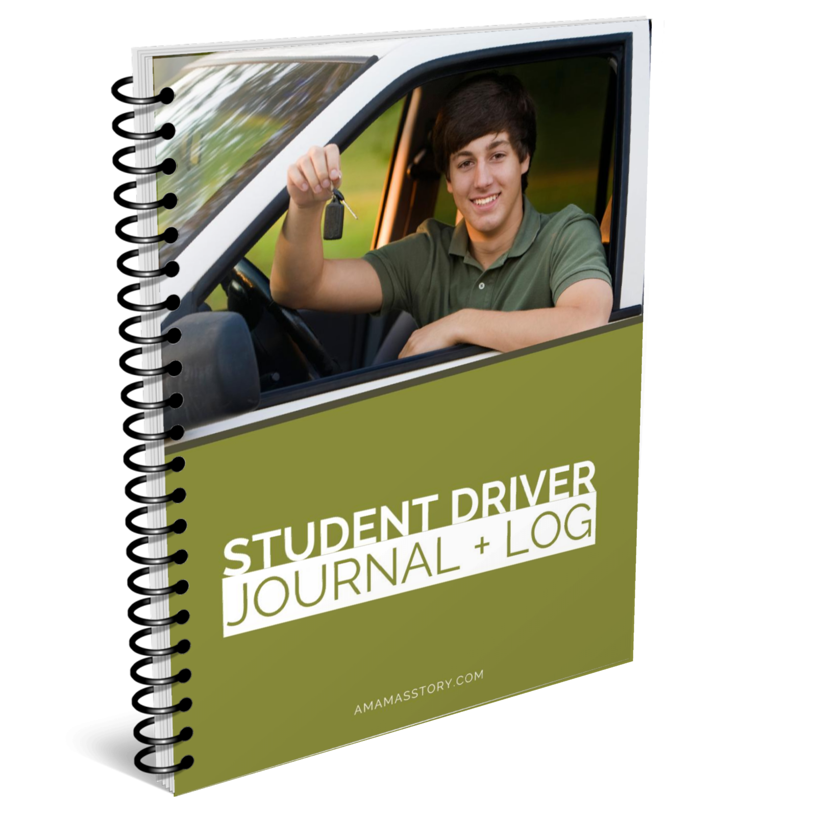 Student driver journal and log.